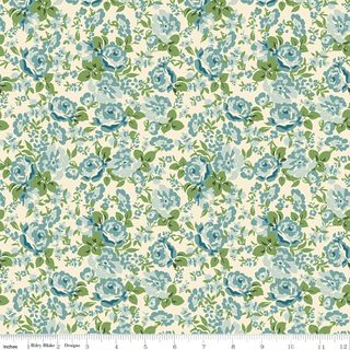 COWGIRL FLORAL BLUE