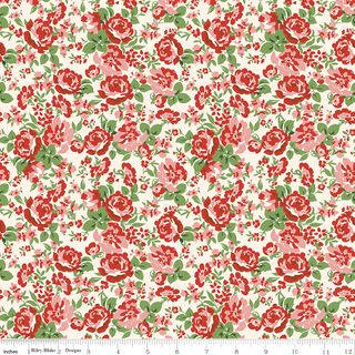 COWGIRL FLORAL RED