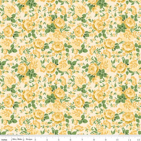 COWGIRL FLORAL YELLOW