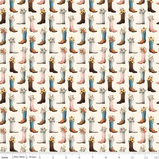 COWGIRL BOOTS CREAM