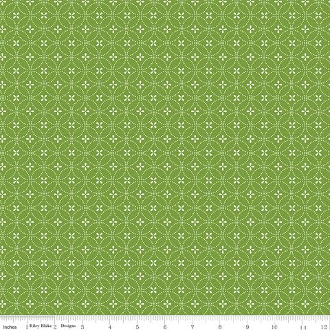 SUMMER'S IN TOWN CIRCLE DOTS GREEN