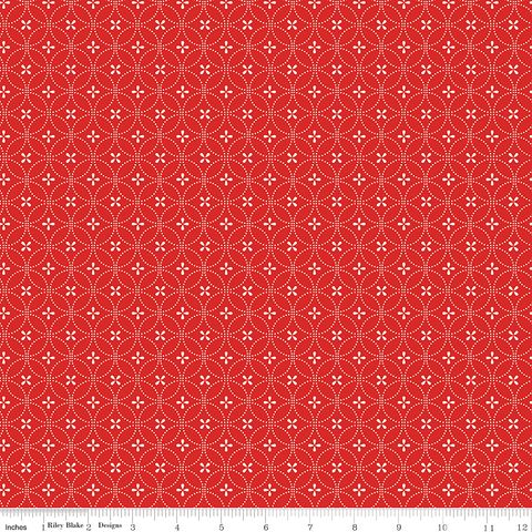 SUMMER'S IN TOWN CIRCLE DOTS RED