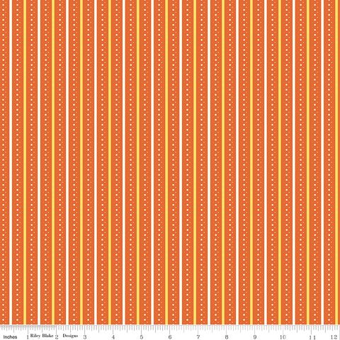 SUMMER'S IN TOWN STRIPES ORANGE
