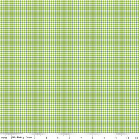 SUMMER'S IN TOWN PLAID GREEN