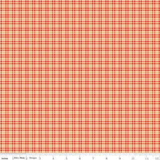 SUMMER'S IN TOWN PLAID RED