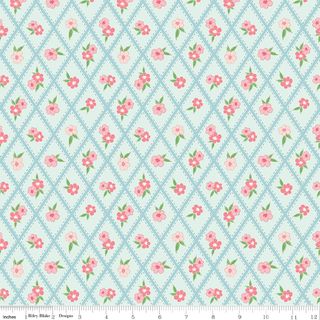 CORRESPONDENCE STITCHED FLOWERS WASHED DENIM