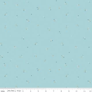 CORRESPONDENCE STITCHING AQUA