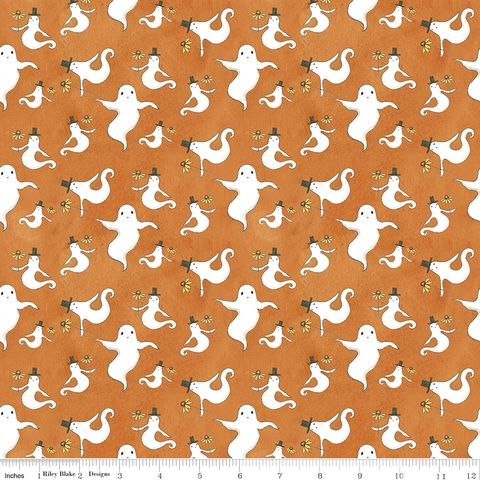 SPOOKY GHOSTS ORANGE