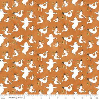 SPOOKY GHOSTS ORANGE