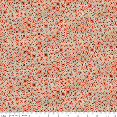 SPOOKY POLKA DOTS GRAY