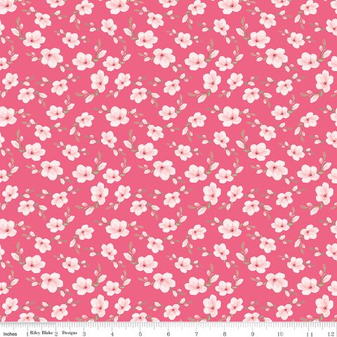 PAINTED PETALS BLOSSOMS PINK