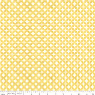 PAINTED PETALS GEO CIRCLES YELLOW