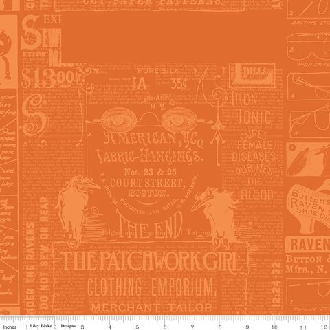 SCARY SCRAPS HALLOWEEN GAMES TEXT ORANGE