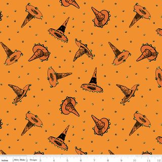 SCARY SCRAPS FESTIVE HAT TOSS ORANGE
