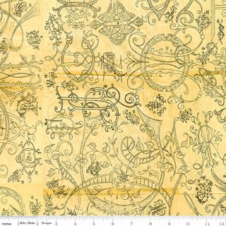 SCARY SCRAPS SCARY STITCHES YELLOW