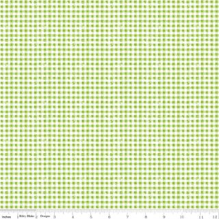 SCARY SCRAPS FADED GINGHAM GREEN