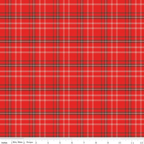 HAPPY HAVEN PLAID RED