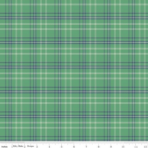 HAPPY HAVEN PLAID GREEN