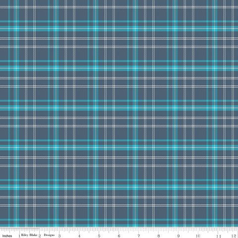 HAPPY HAVEN PLAID NAVY