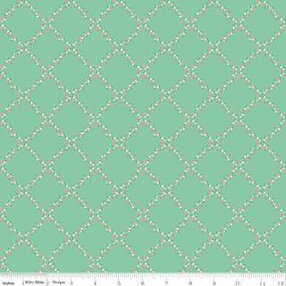 WHIMSICAL WOODLAND LATTICE GREEN