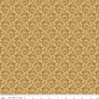 CHRISTMAS GREETINGS SCROLL GOLD