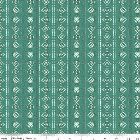 ORCHARD HOUSE STRIPES TEAL