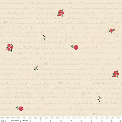 ORCHARD HOUSE TEXT CREAM