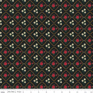 ORCHARD HOUSE MEDALLIONS BLACK