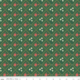 ORCHARD HOUSE MEDALLIONS GREEN