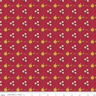 ORCHARD HOUSE MEDALLIONS RED