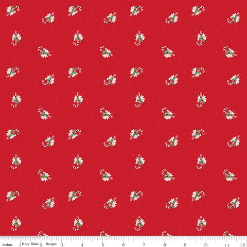 CLAUS & CO. CANDY CANE TOSS RED