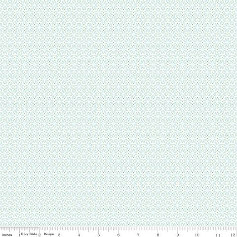 CLAUS & CO. STAR PATTERN BLUE
