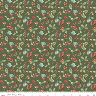 HOLIDAY SPIRIT BERRIES GREEN