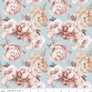 DAYBREAK ON THE PRAIRIE PEONIES BLUE