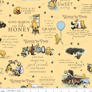 FLANNEL WINNIE THE POOH QUOTES SUNSHINE