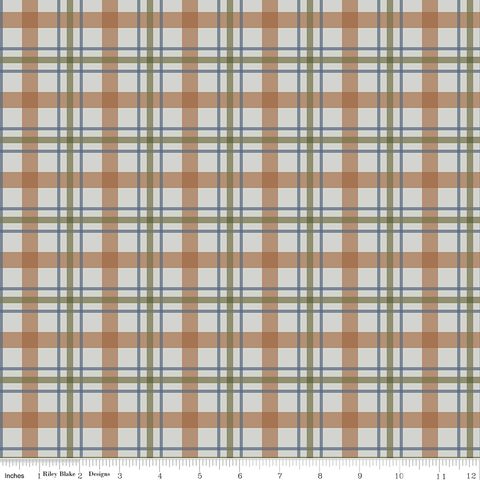 FLANNEL CRETACEOUS PLAID GRAY