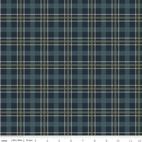 FLANNEL CRETACEOUS PLAID NAVY