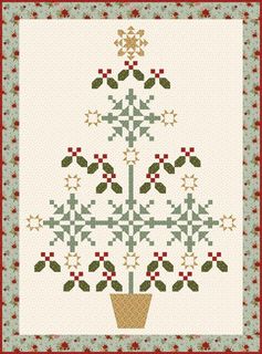 CHRISTMAS GREETINGS SPRUCE IT UP QUILT KIT