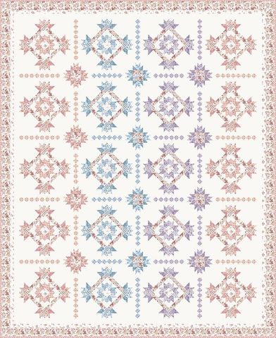 DAYBREAK ON THE PRAIRIE WILDFLOWER FIELDS QUILT KI