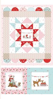 WHIMSICAL WOODLAND 23 1/2" X 43 1/2" WALL HANGING