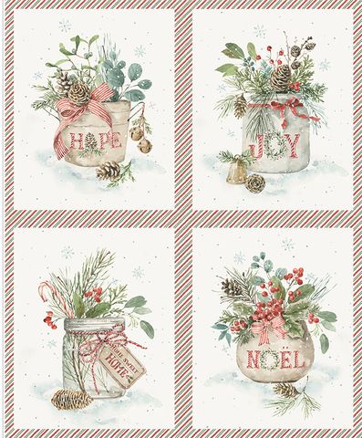 HOLIDAY SPIRIT 35 1/2" X 43 1/2" SEASON'S GREETING