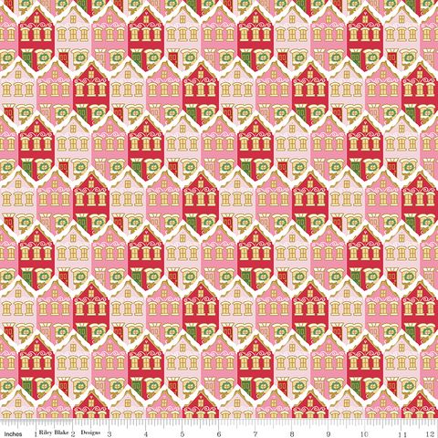 CLAUS & CO. CHRISTMAS HOUSES RED