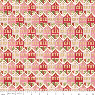 CLAUS & CO. CHRISTMAS HOUSES RED