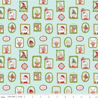 CLAUS & CO. WALLPAPER BLUE