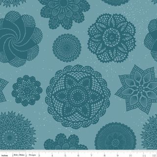 CORRESPONDENCE 107/108" WIDE BACK DOILIES CAPRI BL