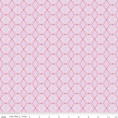 FLOURISH GEOMETRIC LILAC