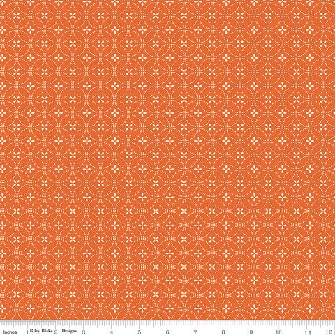 SUMMER'S IN TOWN CIRCLE DOTS ORANGE