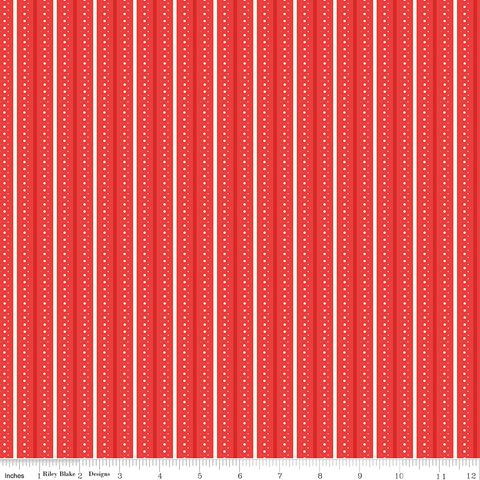 SUMMER'S IN TOWN STRIPES RED