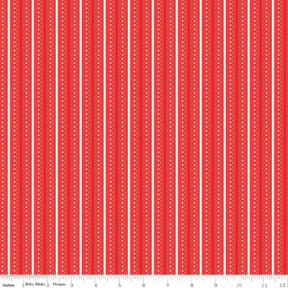 SUMMER'S IN TOWN STRIPES RED