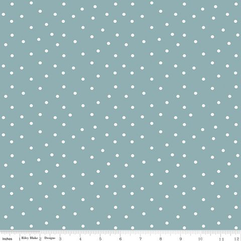 SKETCHBOOK DOTS DUSTY BLUE